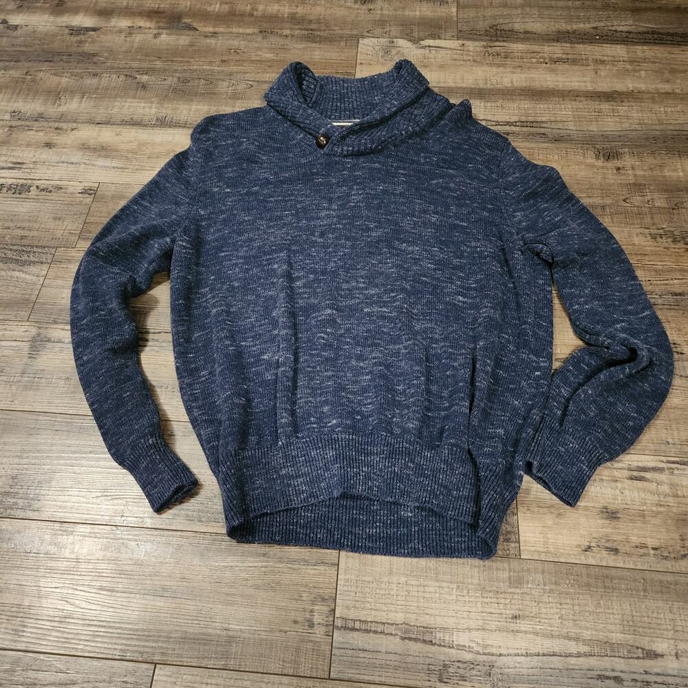 Blue Weatherproof Mens sweater pullover size Large 2562